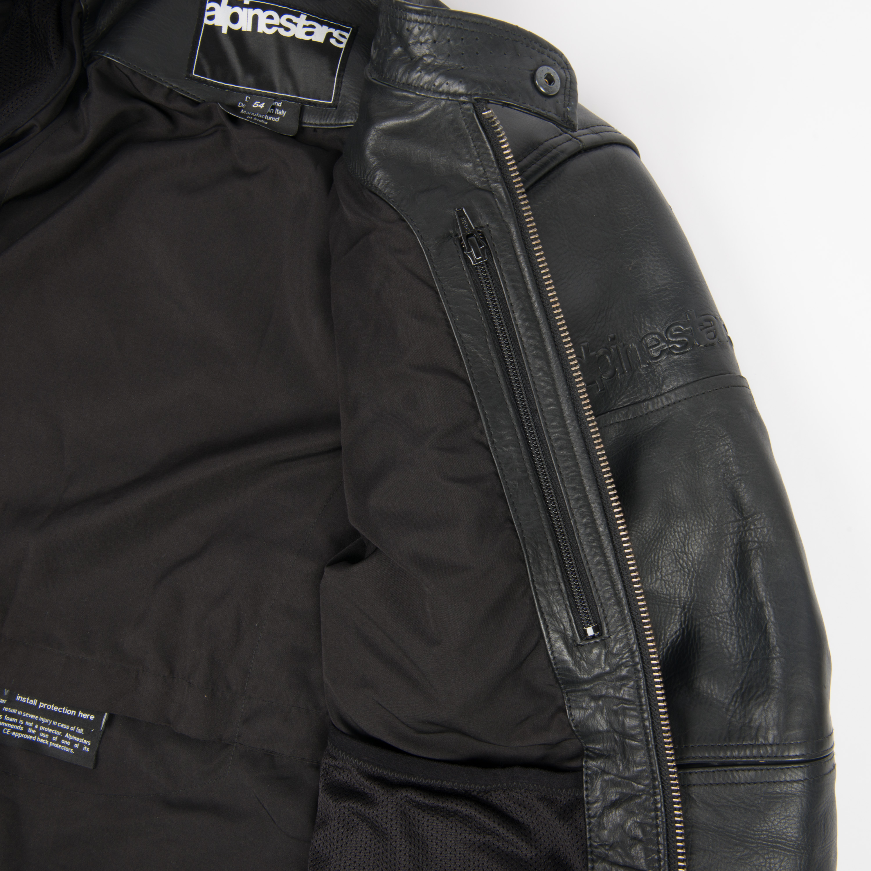Brera Airflow Leather Jacket Alpinestars Analog Motorcycles A Classically Styled
