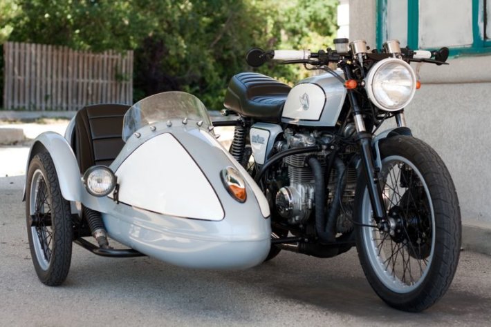 1978 HONDA CB550 W/SIDECAR – FAMILY TRUCKSTER