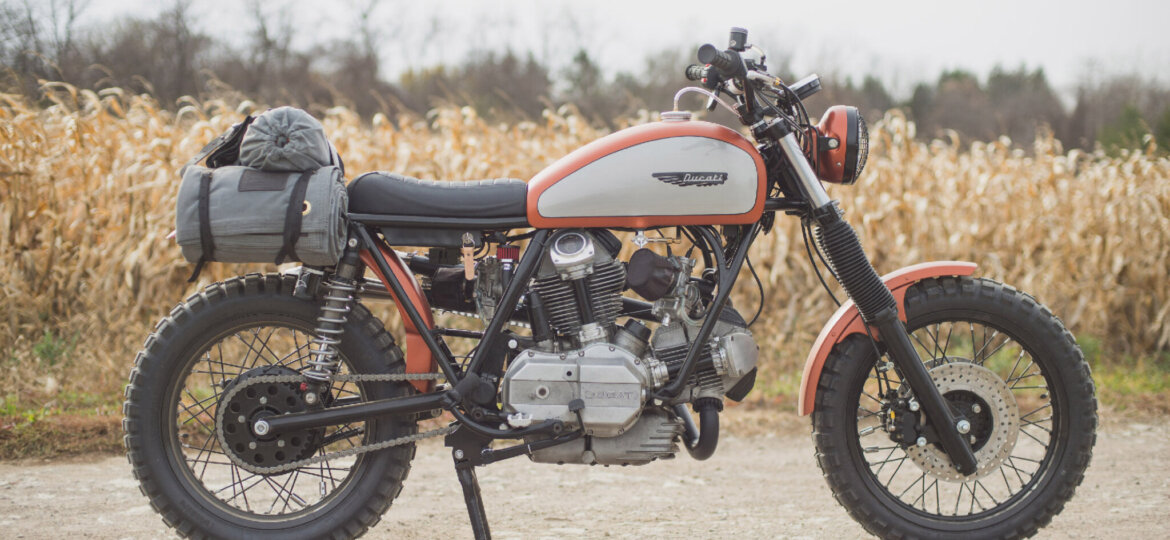 Super Scrambler Ducati from Analog Motorcycles