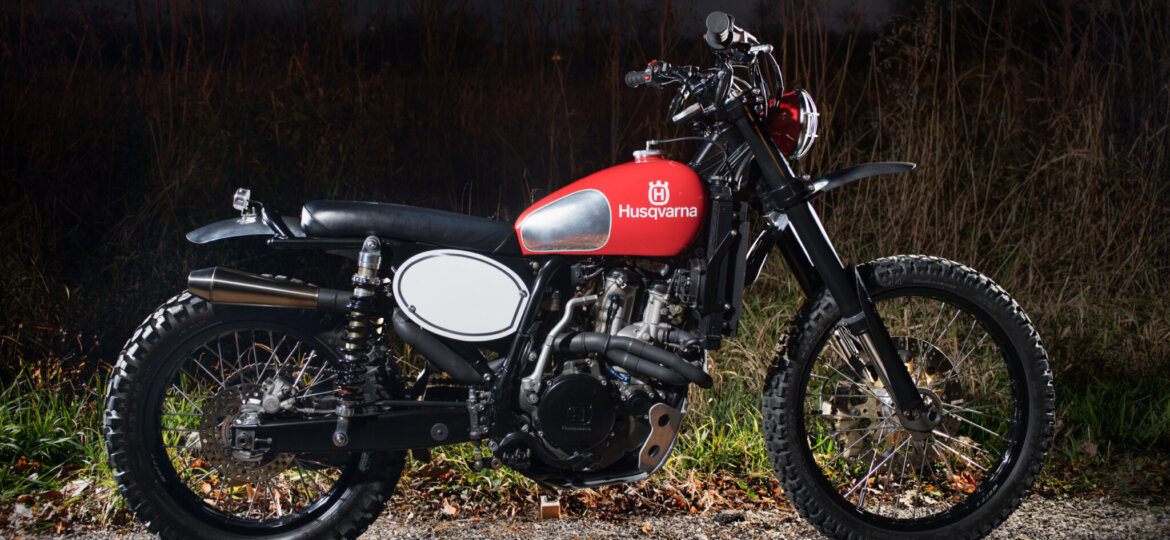 Custom Husqvarna SM 510R by Analog Motorcycles