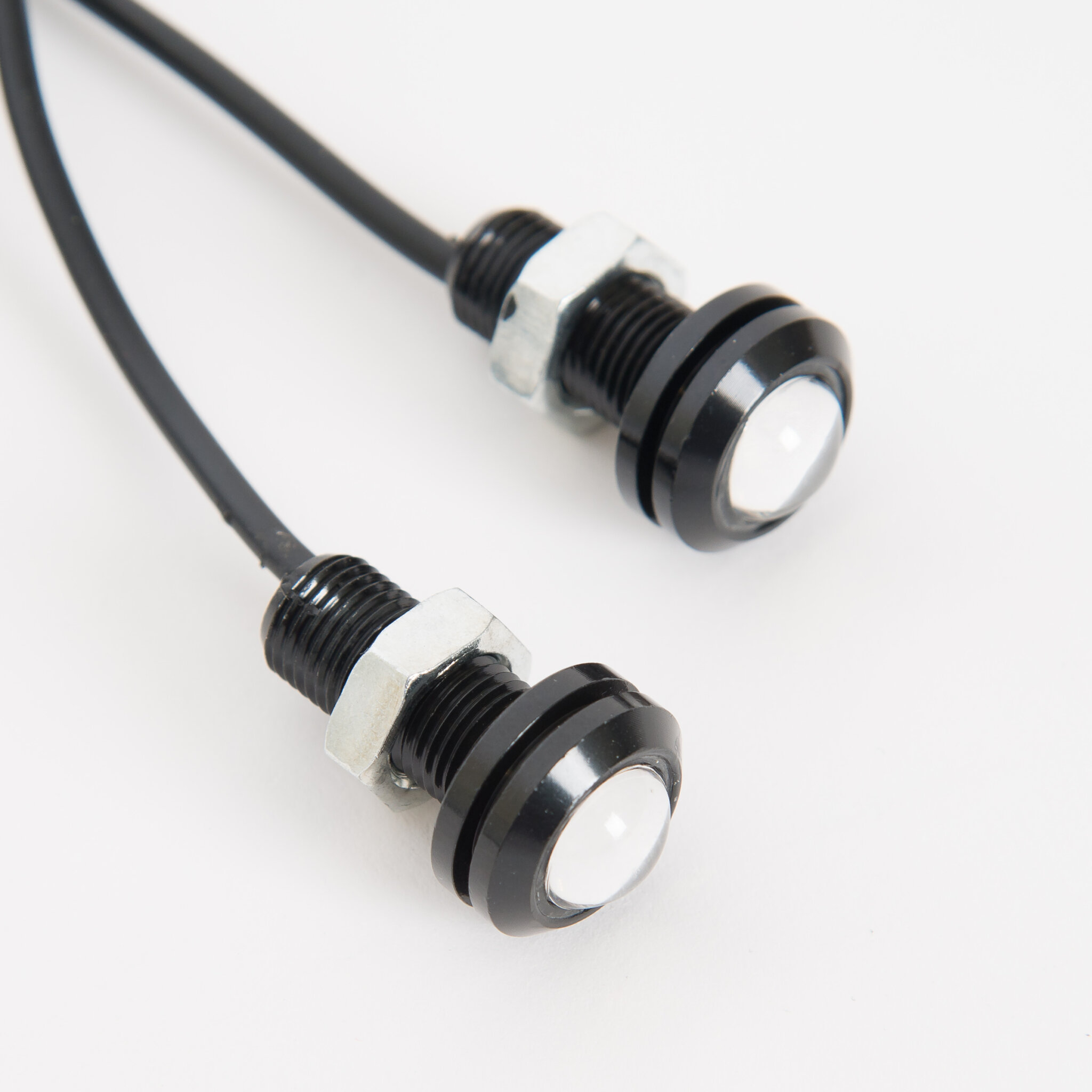 LED Black Micro Mini Tiny Small Indicators Turn Signals Motorcycle MotorBike BS4