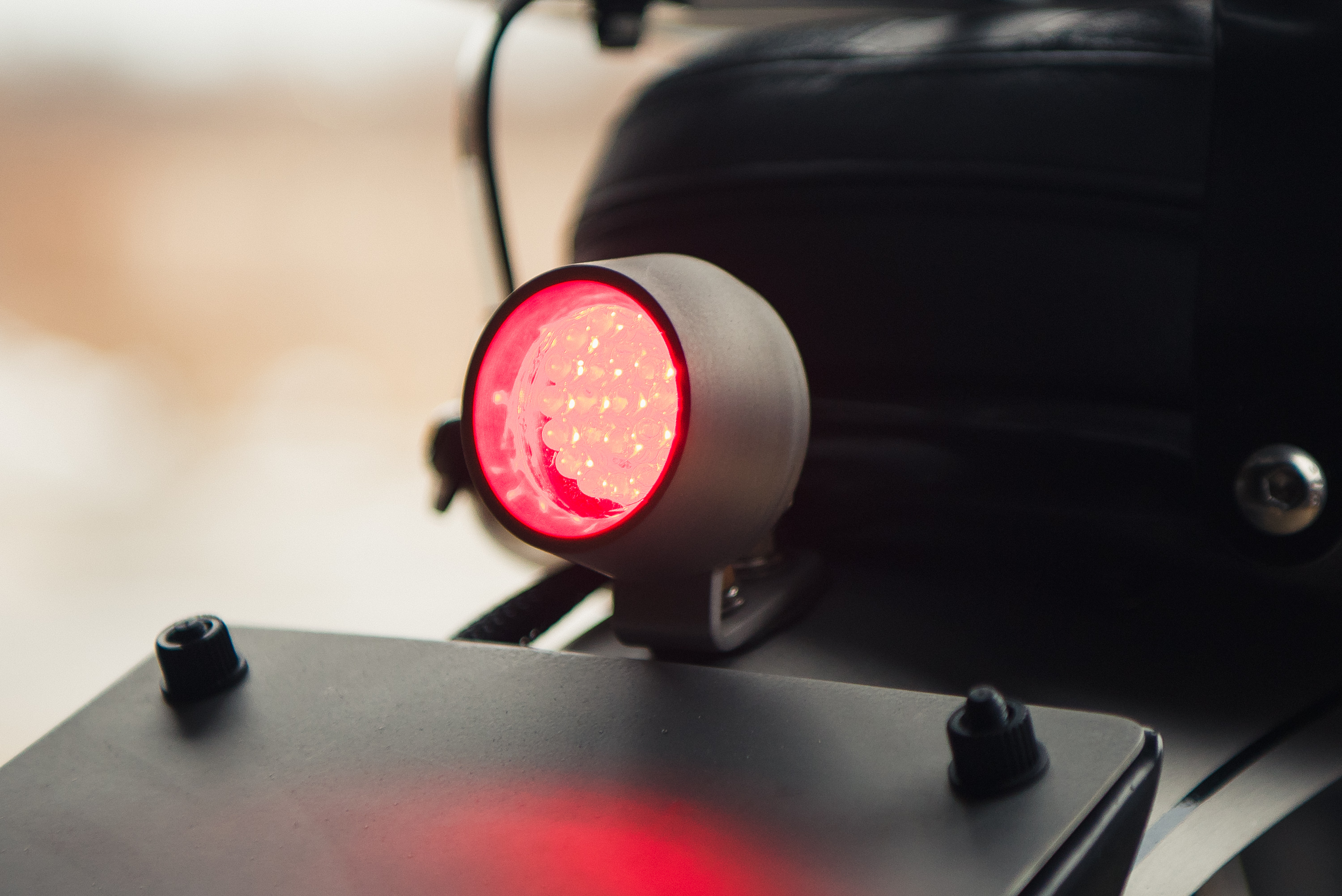 Cone Universal LED Motorcycle Tail Light | Analog Motorcycles