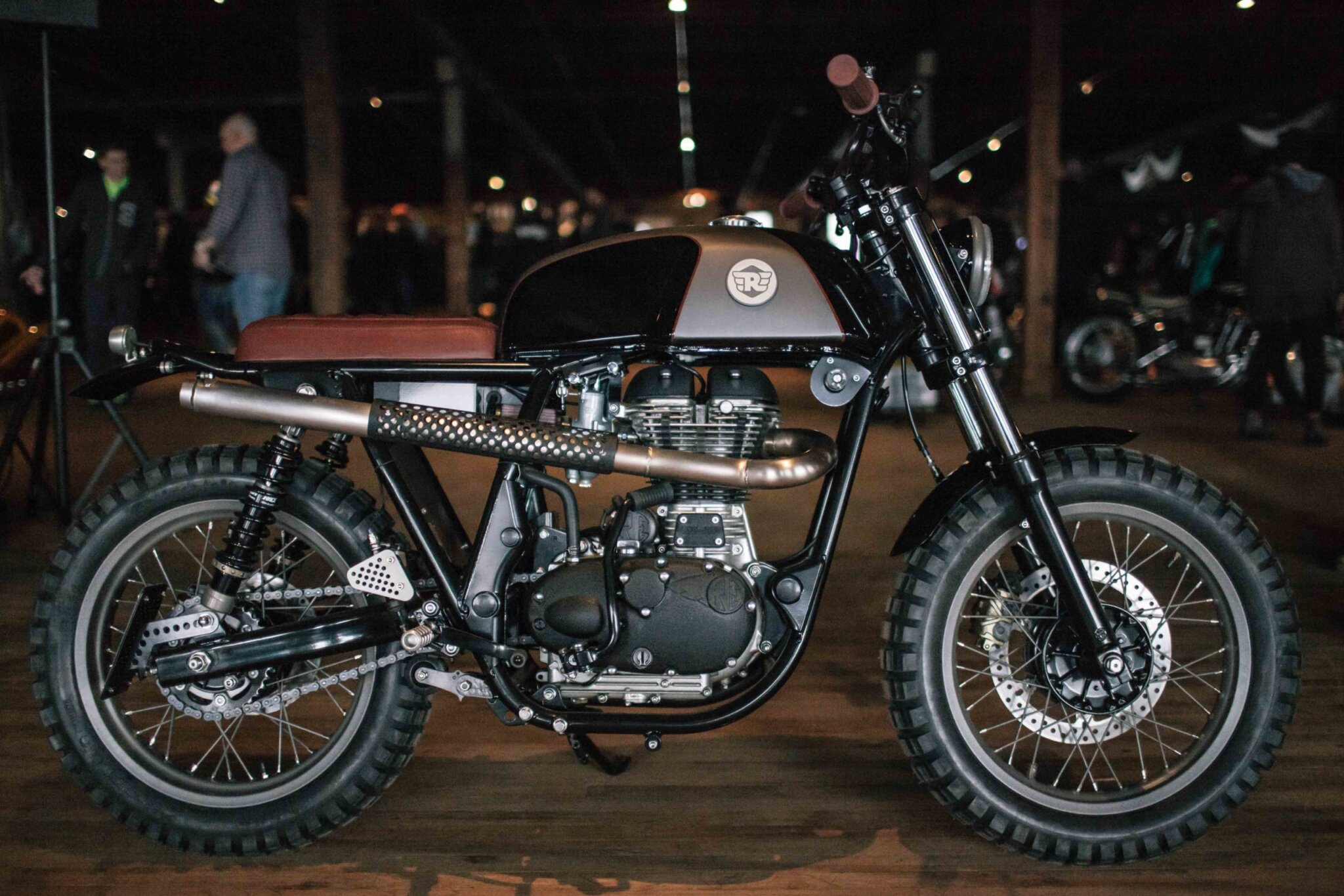 2014 ROYAL ENFIELD CONTINENTAL GT Royal Scrambler Analog Motorcycles