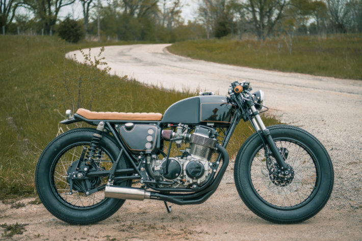1974 HONDA CB750 – Black and Tan