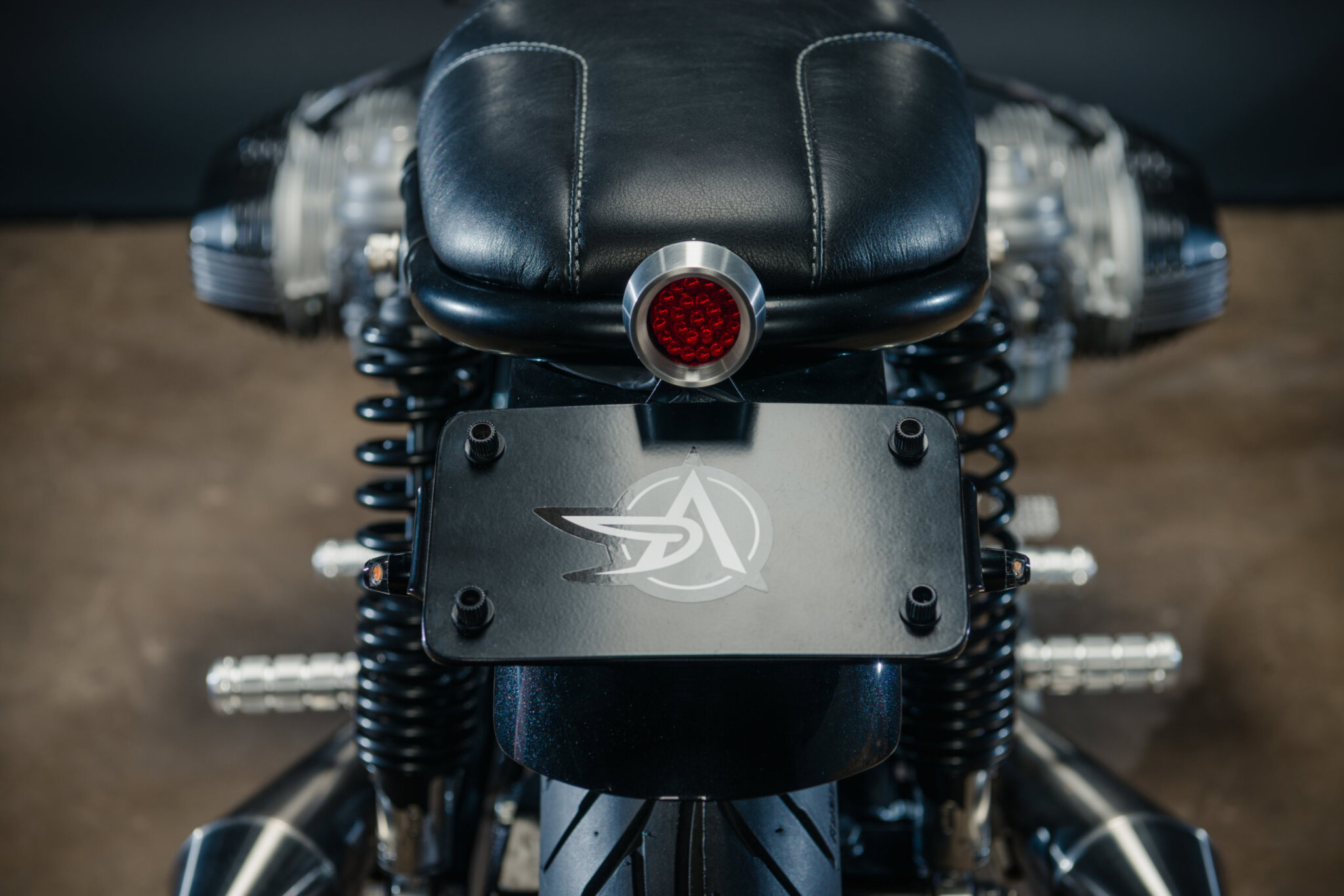 LED Motorcycle Tail Light Assembly – AMG Retro Lighting Kit - Analog Motorcycles
