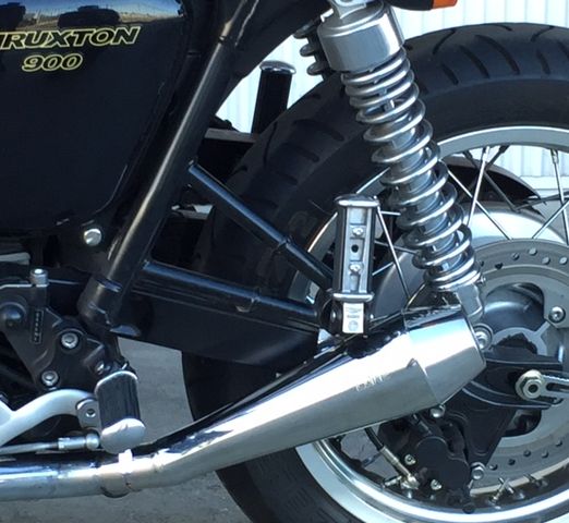 Triumph Bonneville T100 Slip-On Exhaust - Cone Engineering Shorty Performer