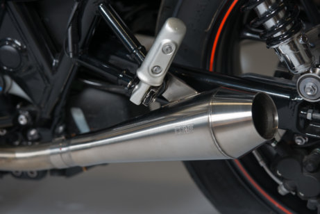 Shorty Performer Triumph Street Twin Exhaust from Cone Engineering