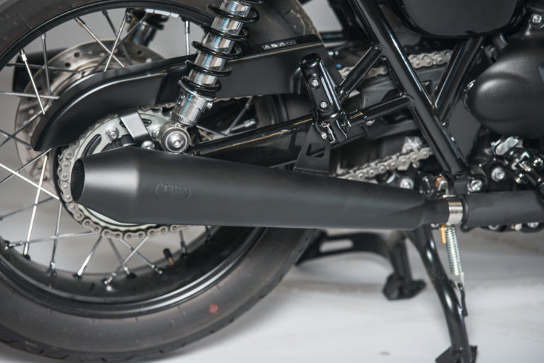 Triumph Bonneville Slip-On Exhaust Kit: Cone Engineering Dominator