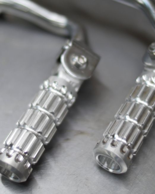 CNC XS650 Pegs from Analog Motor Goods