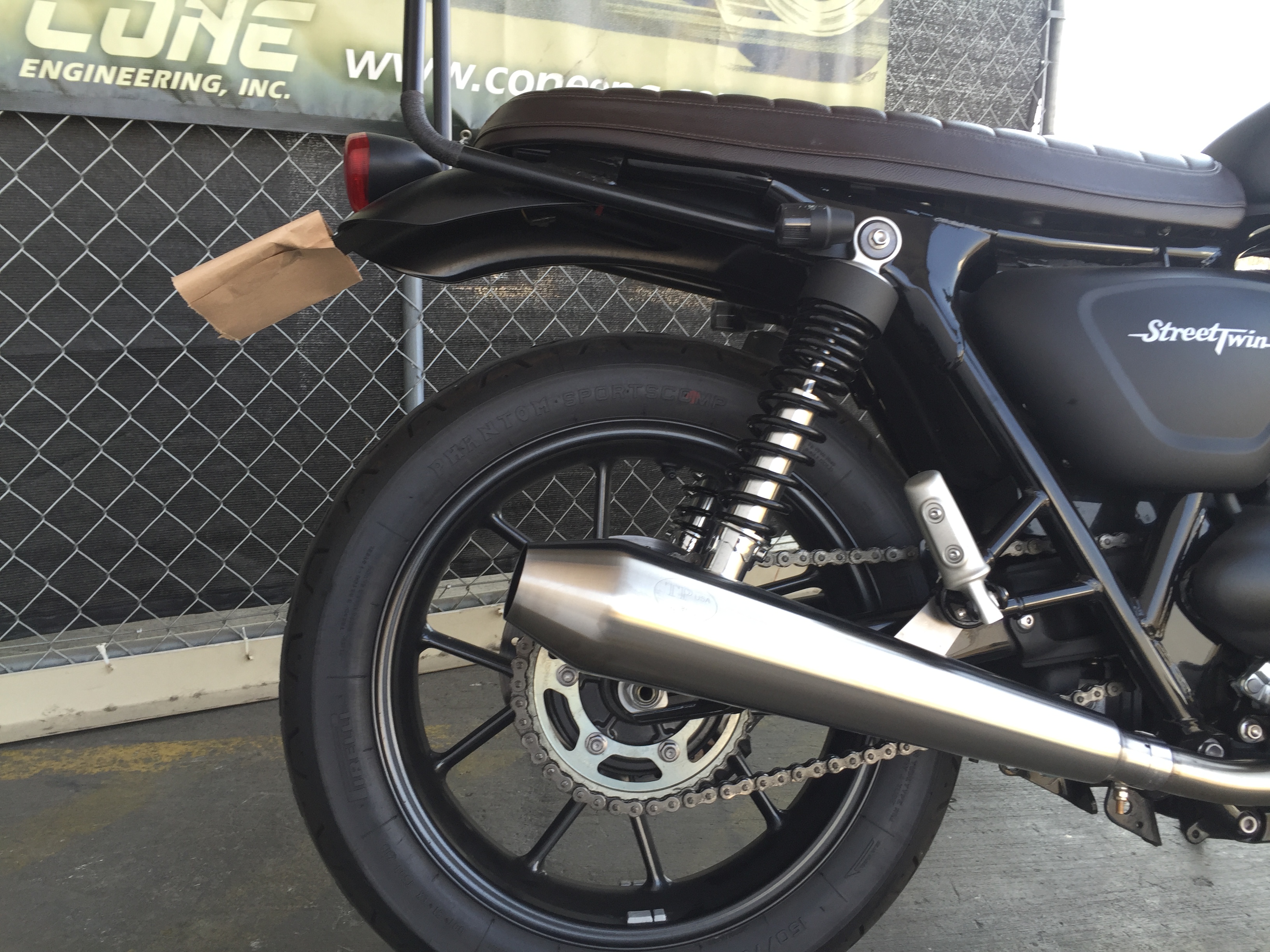 Triumph Street Twin Slip On Exhaust Kit Cone Engineering Dominator