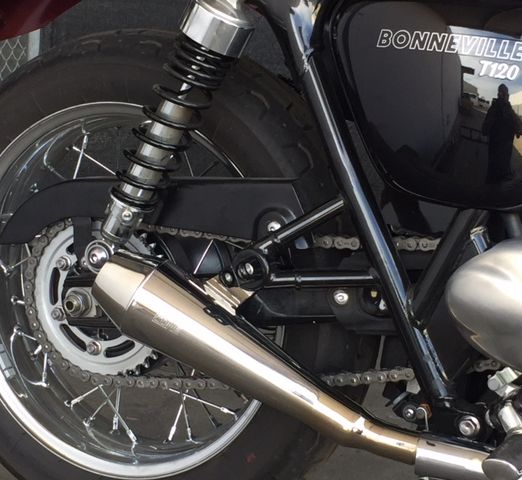 Triumph Bonneville Exhaust from Cone Engineering: Shorty Performer