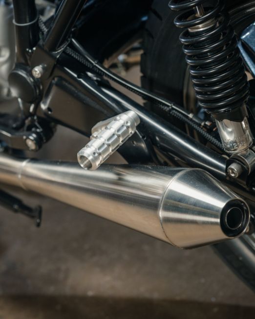 BMW Airhead Exhaust System - /5/6/7 Cone Quiet Core Mufflers