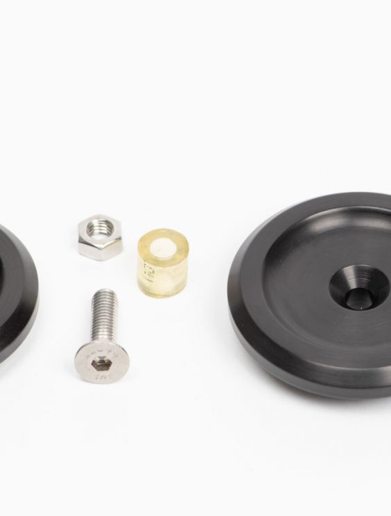 BMW Dished Swing Arm Pivot Plugs Analog Motorcycles