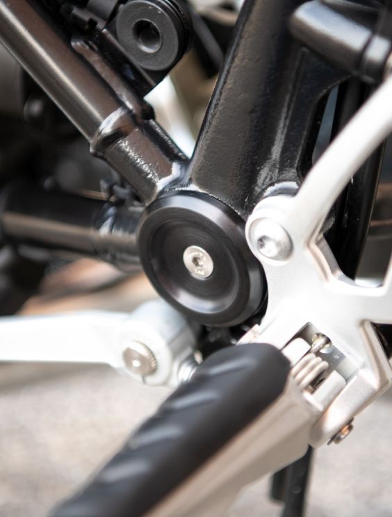 BMW Dished Swing Arm Pivot Plugs Analog Motorcycles