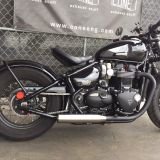 Cone Engineering Bobber Bullet Mufflers – ’17 and Up Triumph Bobber and Speedmaster