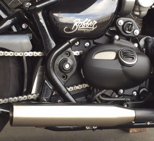 Cone Engineering Bobber Bullet Mufflers - '17 and Up Triumph Bobber and Speedmaster