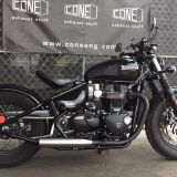 Cone Engineering Bobber Bullet Mufflers – ’17 and Up Triumph Bobber and Speedmaster