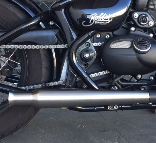 Cone Engineering Bobber Martini Mufflers - '17 and Up Triumph Bobber and Speedmaster