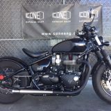 Cone Engineering Bobber Martini Mufflers – ’17 and Up Triumph Bobber and Speedmaster