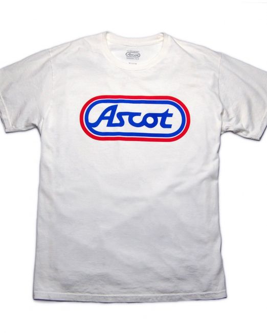 Ascot Vintage Track Logo Bone