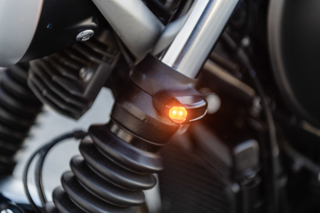 Analog Signal Pods Street Twin LED Indicators Analog Motorcycles